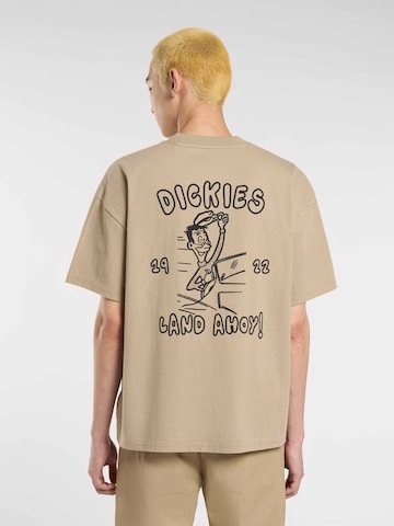 T-Shirt 'Decartuville' DICKIES en beige : devant