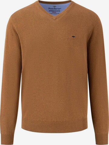 FYNCH-HATTON Sweater in Brown: front