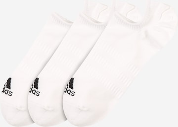 ADIDAS SPORTSWEAR Athletic Socks 'No-Show - ' in White: front
