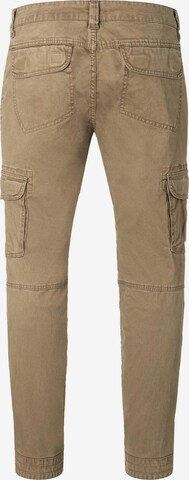 TIMEZONE Regular Cargo Jeans 'Ben' in Beige