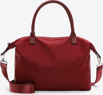 Cabas ' E&N Colombes RUE 09 ' Emily & Noah en rouge : devant