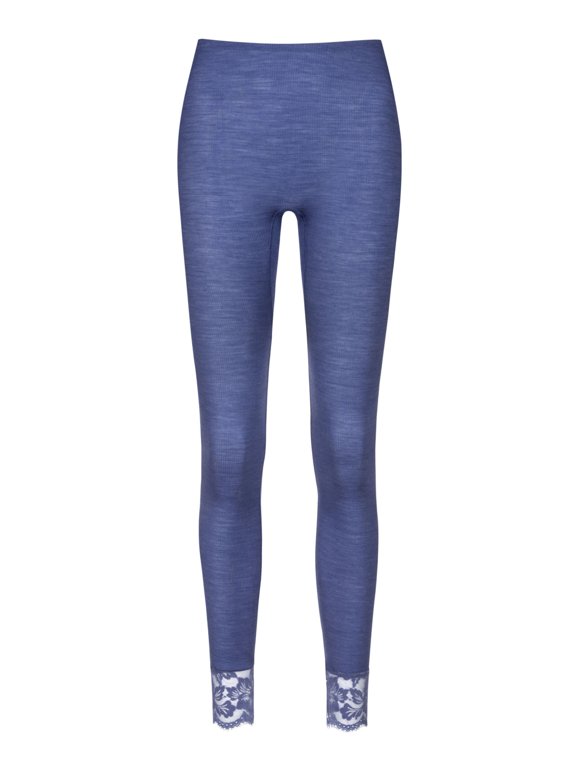 Mey Skinny Leggings 'Love' in Blauw: voorkant