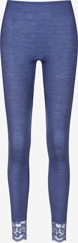 Mey Leggings 'Love' in Blue: front