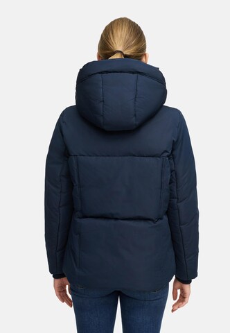 NAVAHOO Winterjas 'Flüsterfee 14' in Blauw