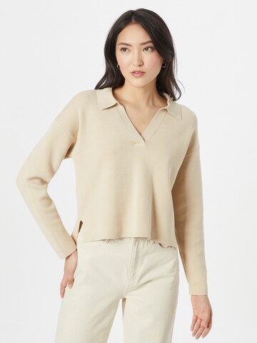s.Oliver Sweater in Beige: front
