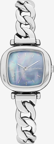 Komono Uhr in Silber: predná strana