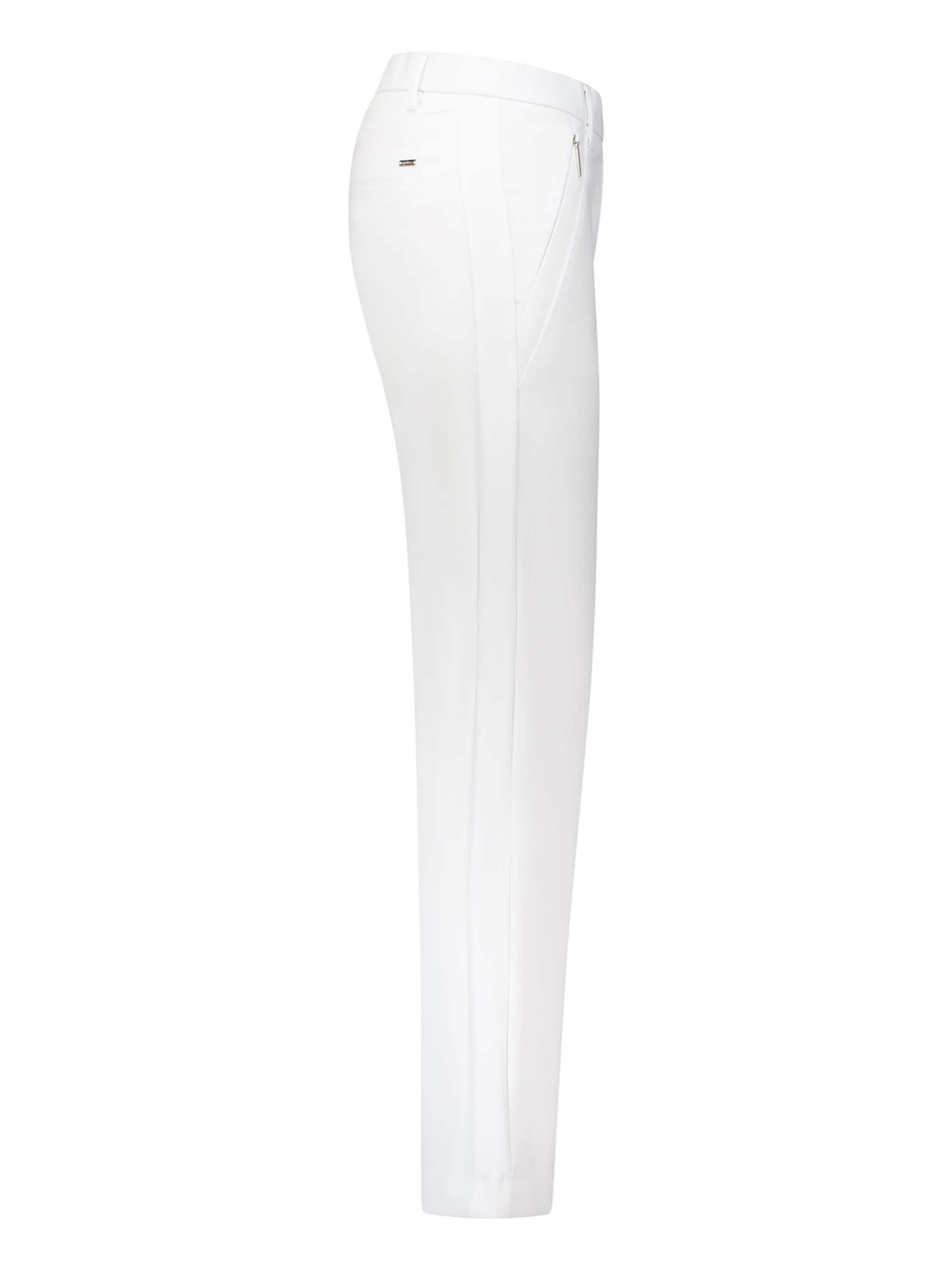 Gardeur Slim fit Trousers 'Zene57' in White