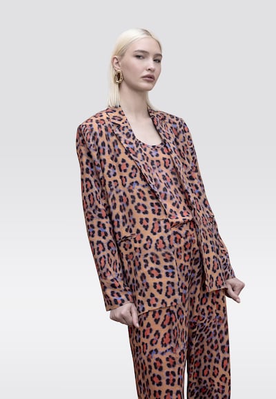 Lola Casademunt Blejzr - hnědá / fialová / bledě fialová / černá, Produkt