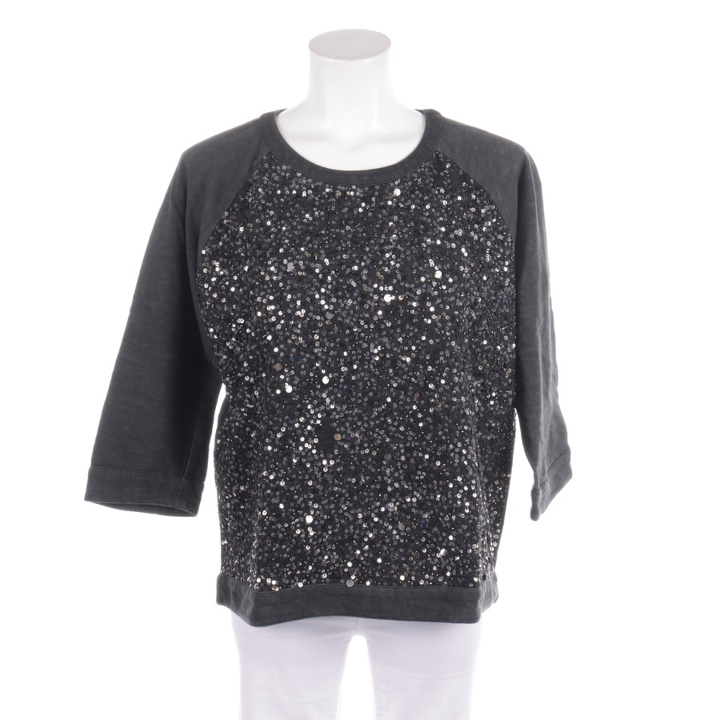 PRINCESS GOES HOLLYWOOD Sweatshirt / Sweatjacke in M in dunkelgrau, Produktansicht