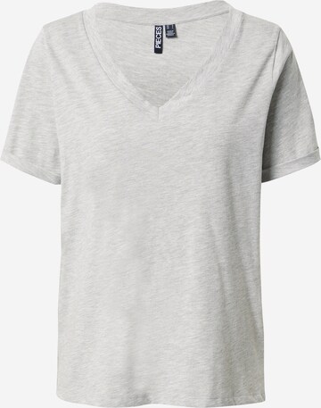 PIECES T-Shirt 'RIA' in Grau: predná strana