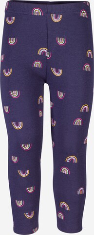 happy girls Regular Leggings in Blue: front