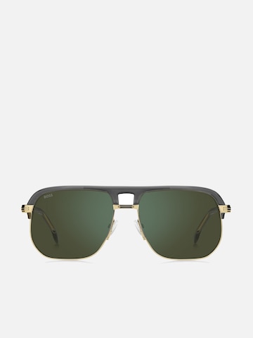 HUGO BOSS - Gafas de sol 'Hugo Boss BOSS 1752/S Grey gold 59/17/150 MAN Sunglasses' en gris: frente