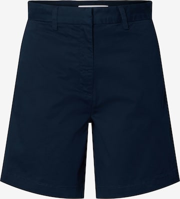 SELECTED FEMME Kalhoty 'SLFVIENNA' – modrá: přední strana