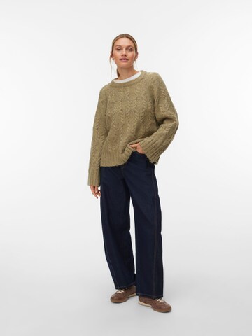 VERO MODA Pullover 'VMIngrid' in Grün: Vorderseite