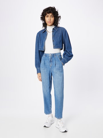 Marc O'Polo Loose fit Pleated Jeans 'FINTTE' in Blue