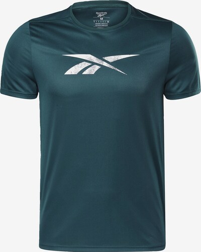 REEBOK T-Shirt in petrol / weiß, Produktansicht