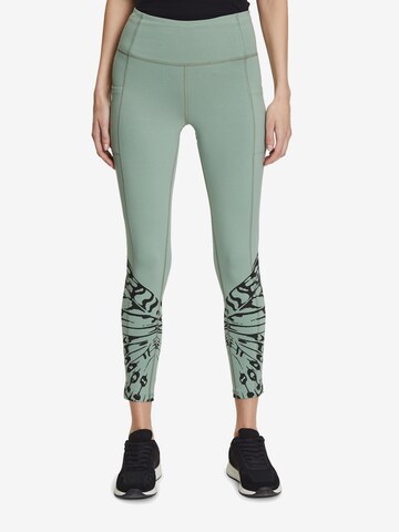 Betty Barclay Skinny Leggings in Green: front