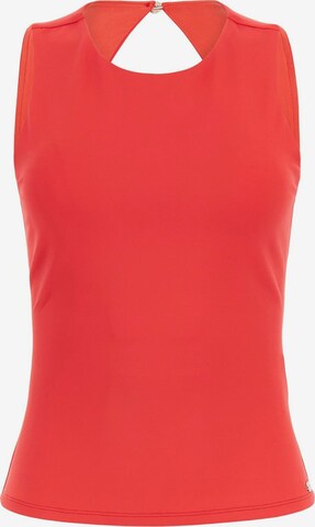 GUESS Top in Red: front