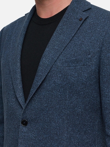 Zuitable Slim fit Suit Jacket 'DiNick' in Blue