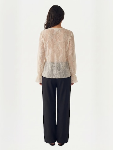 Top ' Opal Laura ' di Opal Studio in bianco: dietro