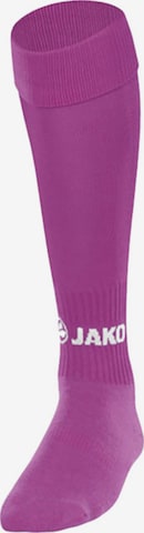 JAKO Soccer Socks in Purple: front