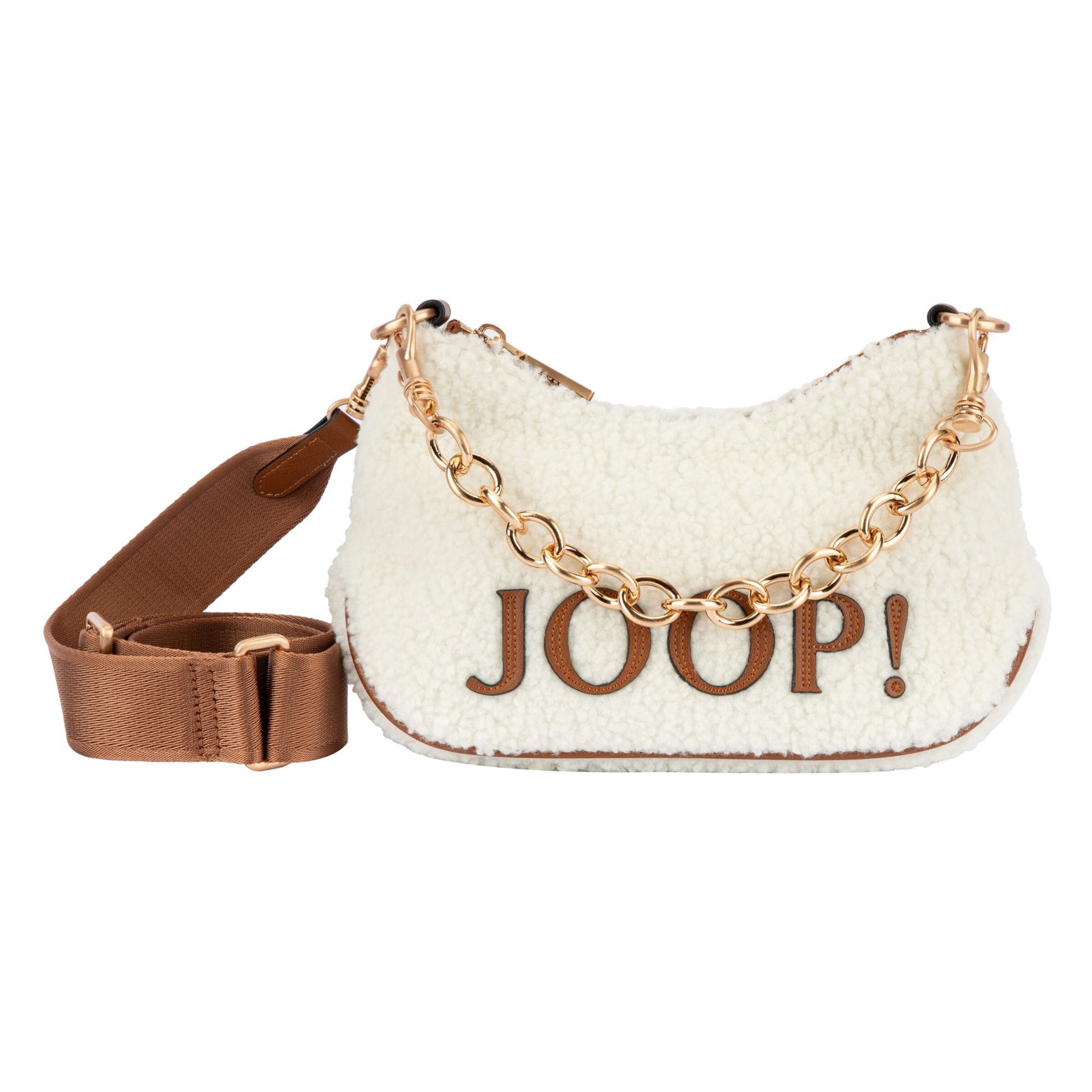 JOOP! - Bolso de hombro en blanco: frente
