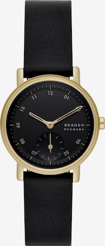 SKAGEN Uhr in Schwarz: predná strana