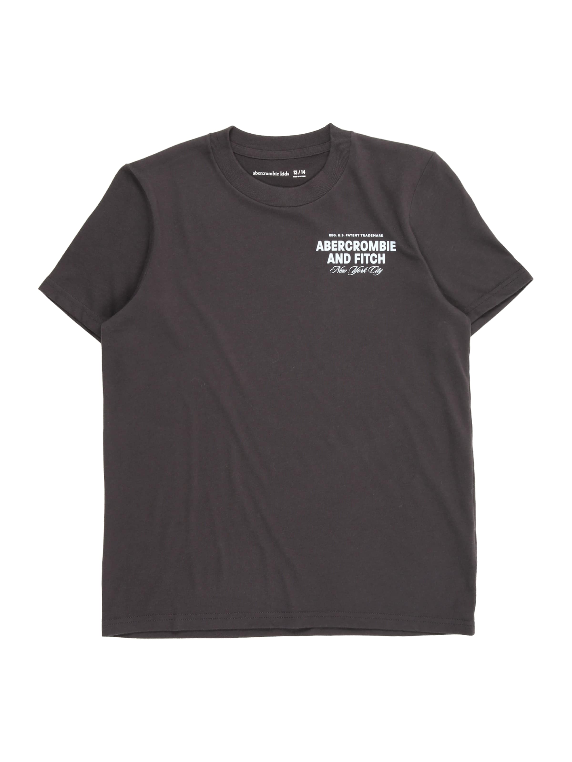 Abercrombie & Fitch Футболка 'CITY STACK' в Черный: спереди