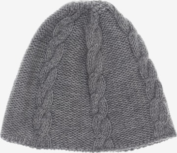 COMMA Hat & Cap in One size in Grey: front