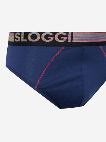 SLOGGI - Cueca 'men GO ABC Natural H' em azul