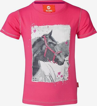 RED HORSE Shirt in Grey / Pink / White, Item view