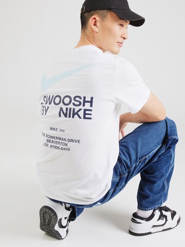 Nike Sportswear Tričko – bílá: přední strana