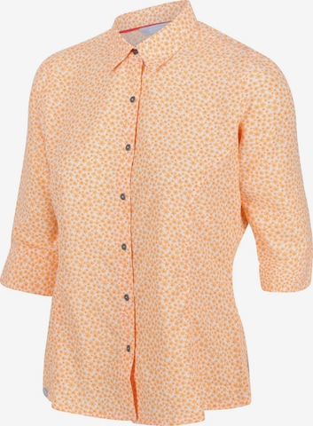 REGATTA Athletic Button Up Shirt 'Nimis IV' in Orange