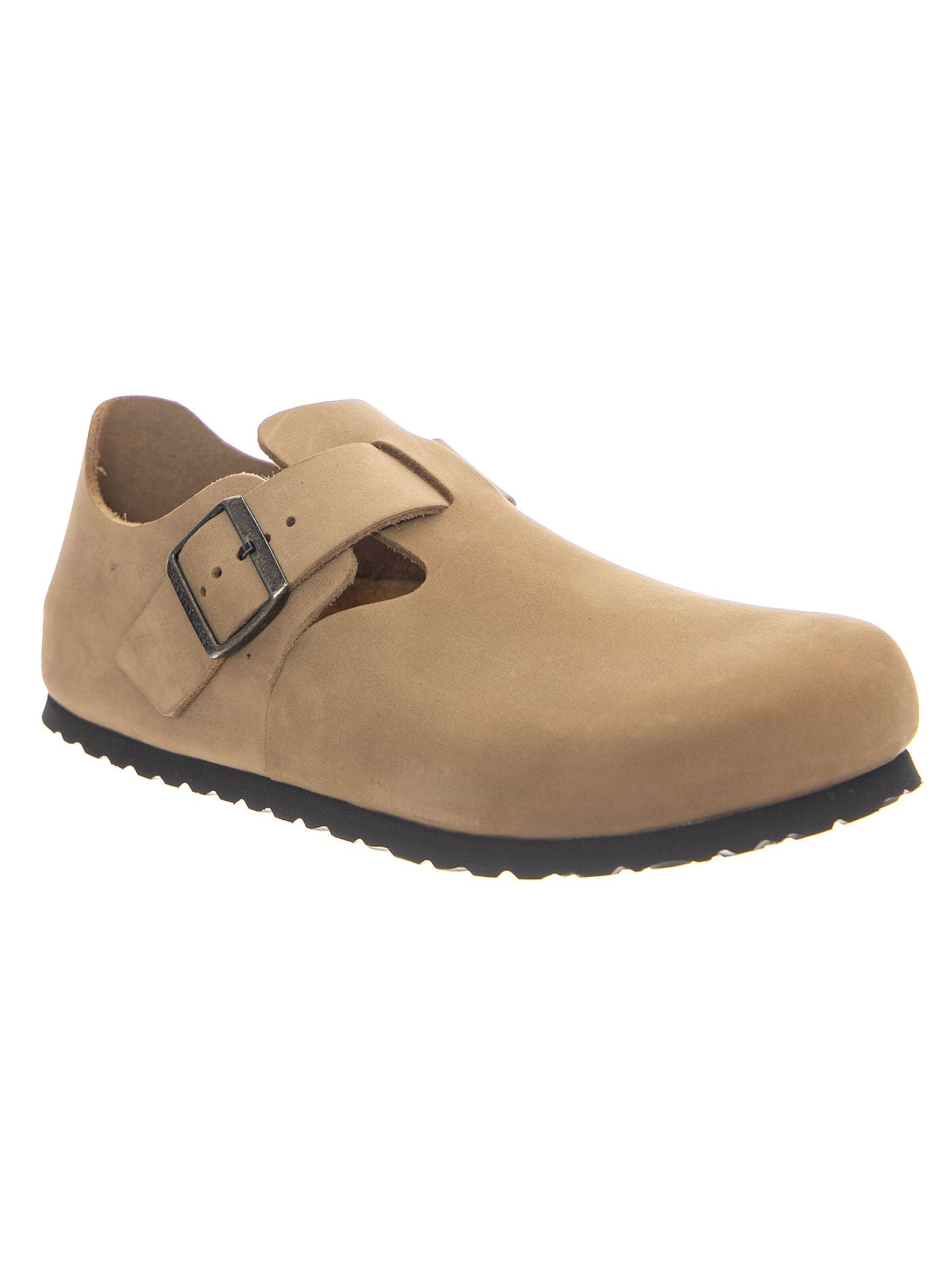 BIRKENSTOCK Pantofle 'LONDON OILED LEATHER TOBACCO BROWN' w rozmiarze 37 w kolorze brązowym, Podgląd produktu