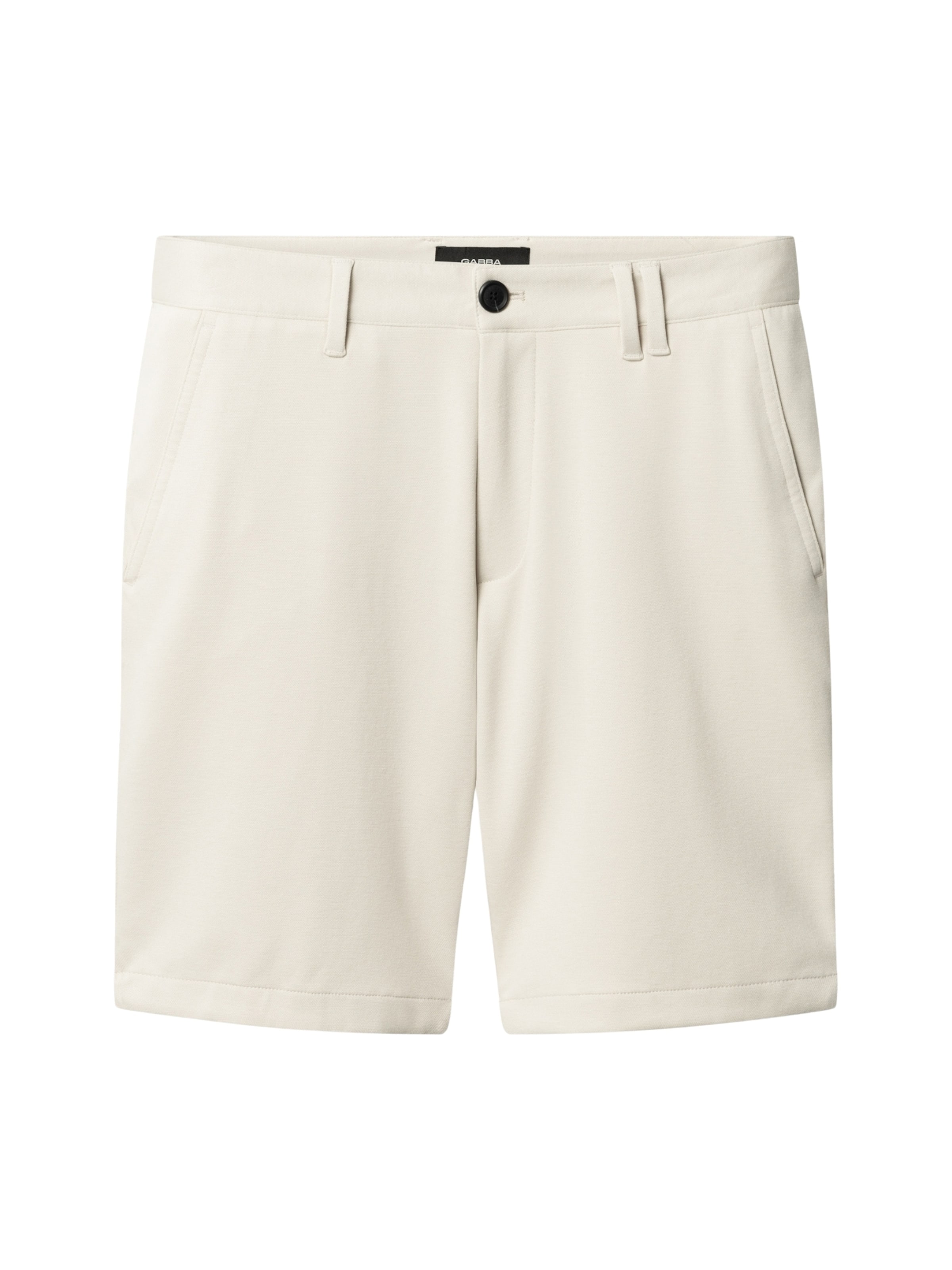 GABBA Regular Chinohousut 'Jet' värissä beige: etupuoli