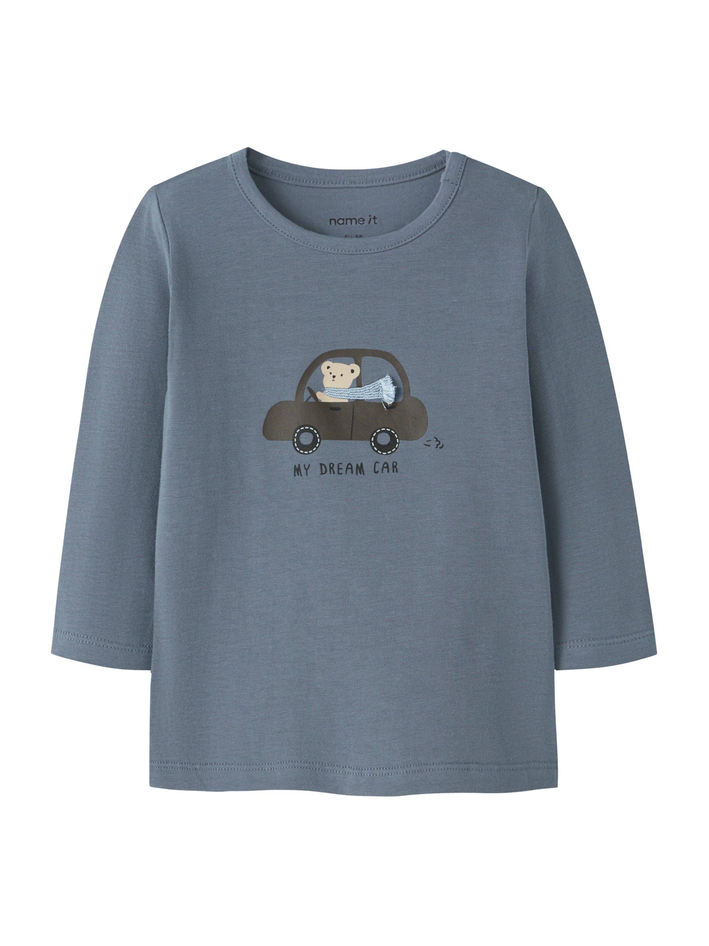 NAME IT Shirts 'NBMREMUS' i blå: forside