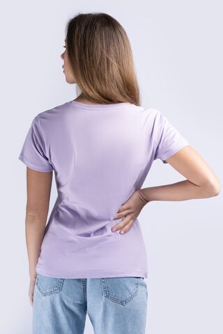 LONSDALE - Camiseta 'Achnavast' en lila