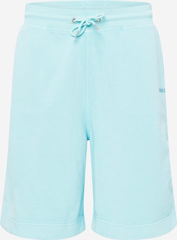 BOSS Orange Regular Pants 'Sefade' in Blue: front