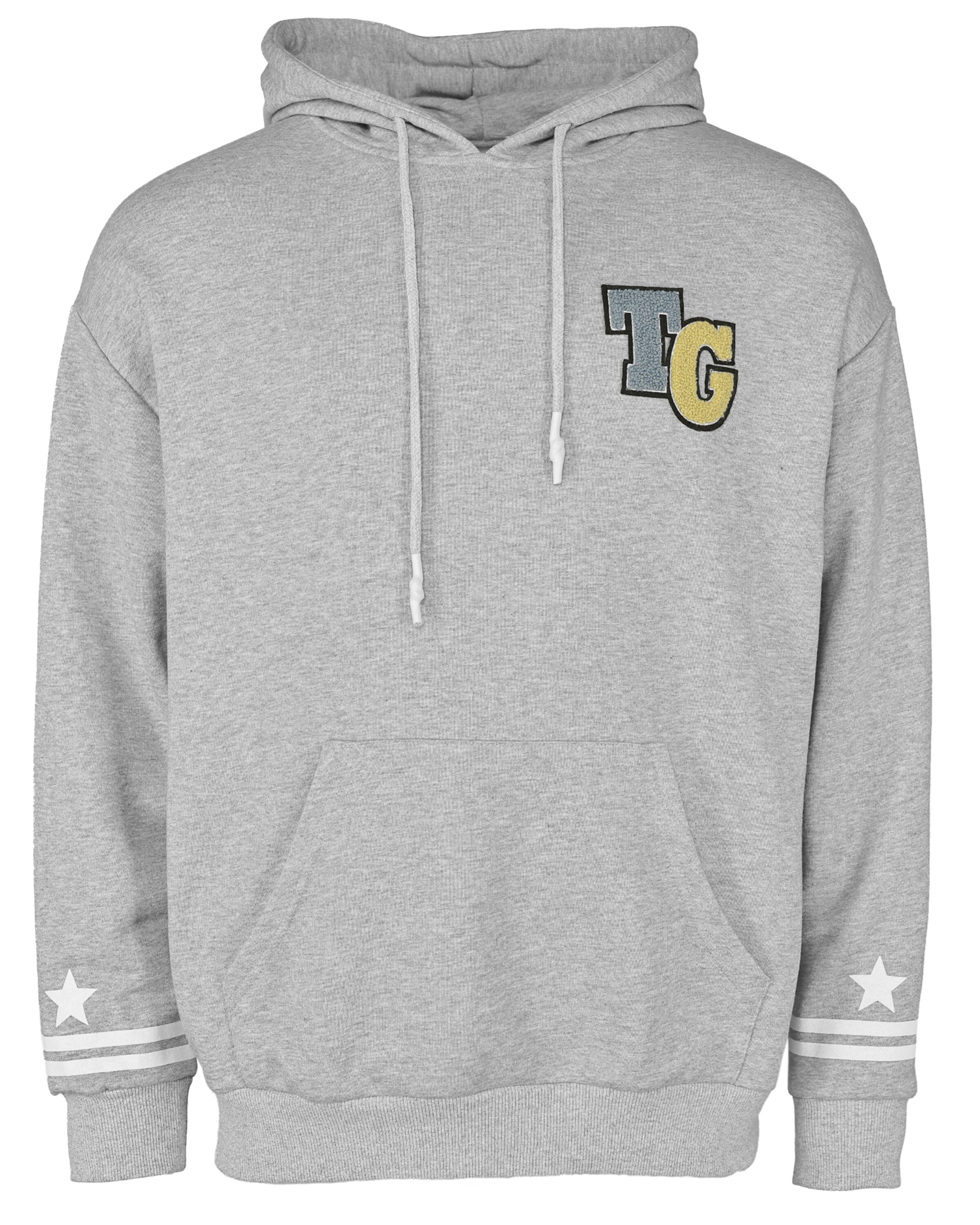 TOP GUN Sweatshirt in Grau: Vorderseite