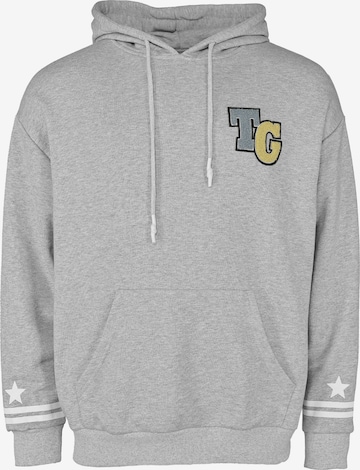 TOP GUN Sweatshirt in Grey: front