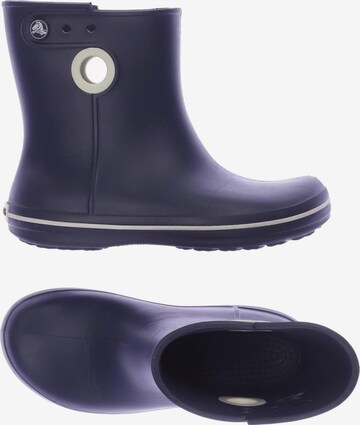 Crocs Stiefelette 38 in Blau: predná strana