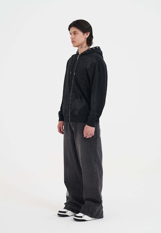 Ed Hardy Tréning dzseki 'Skelett in Säure' - szürke