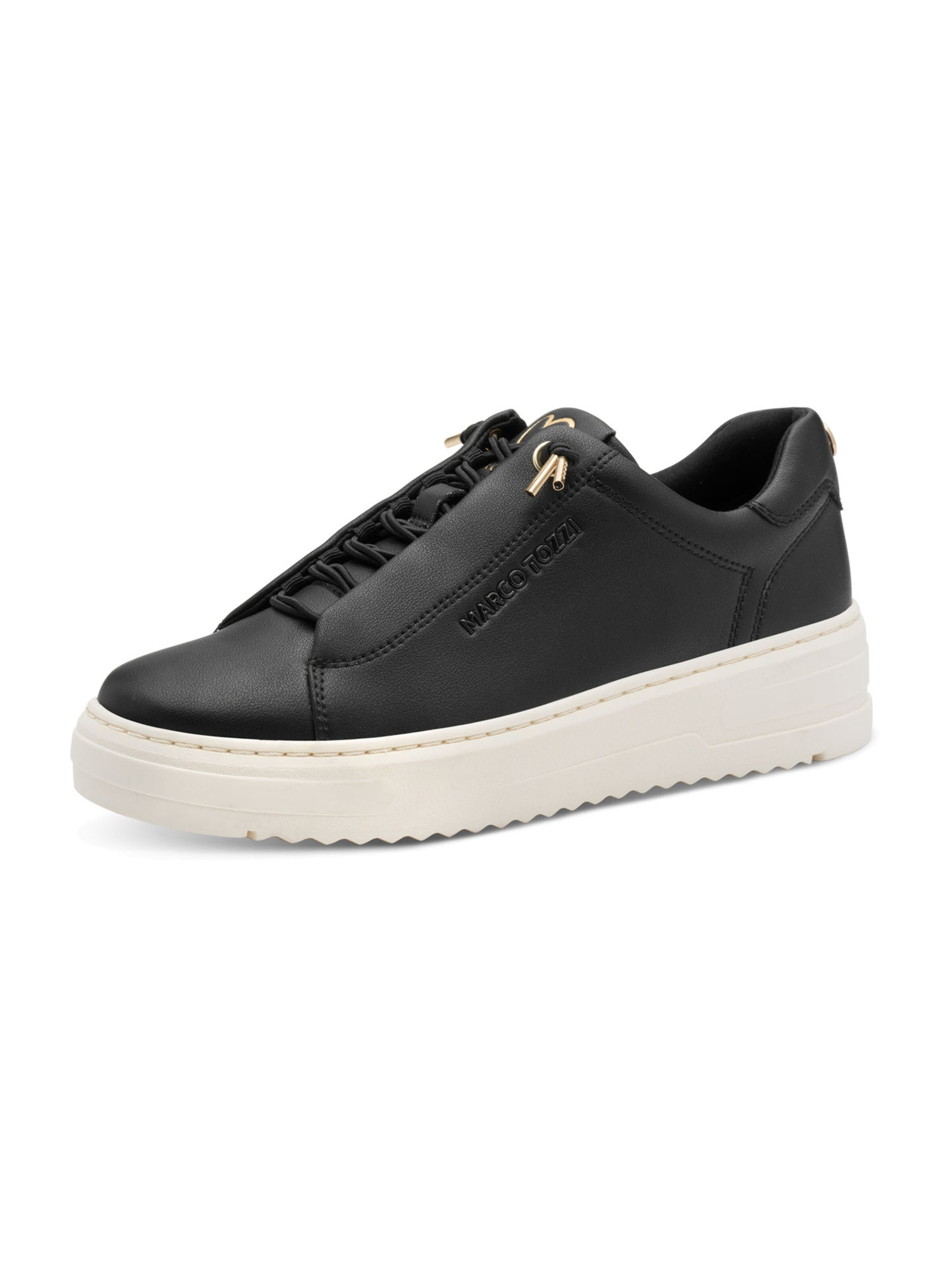 Teniși de la MARCO TOZZI pe negru: față