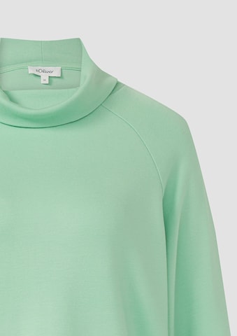 s.Oliver Sweatshirt in Grün