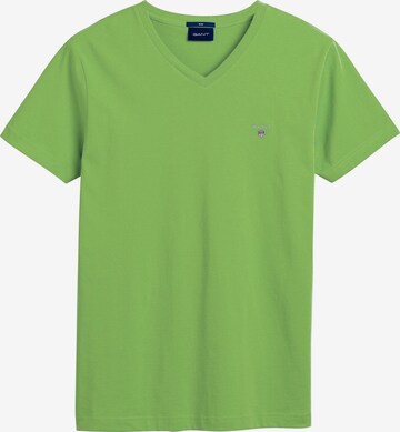 T-Shirt GANT en vert : devant