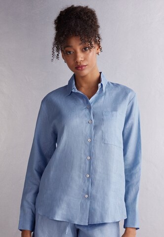 INTIMISSIMI Bluse in Blau: Vorderseite
