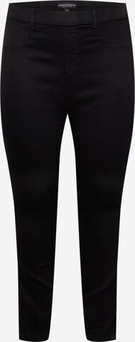 Dorothy Perkins Curve Slimfit Jeggings in Zwart: voorkant