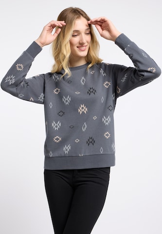 Ragwear Sweatshirt in Grijs: voorkant