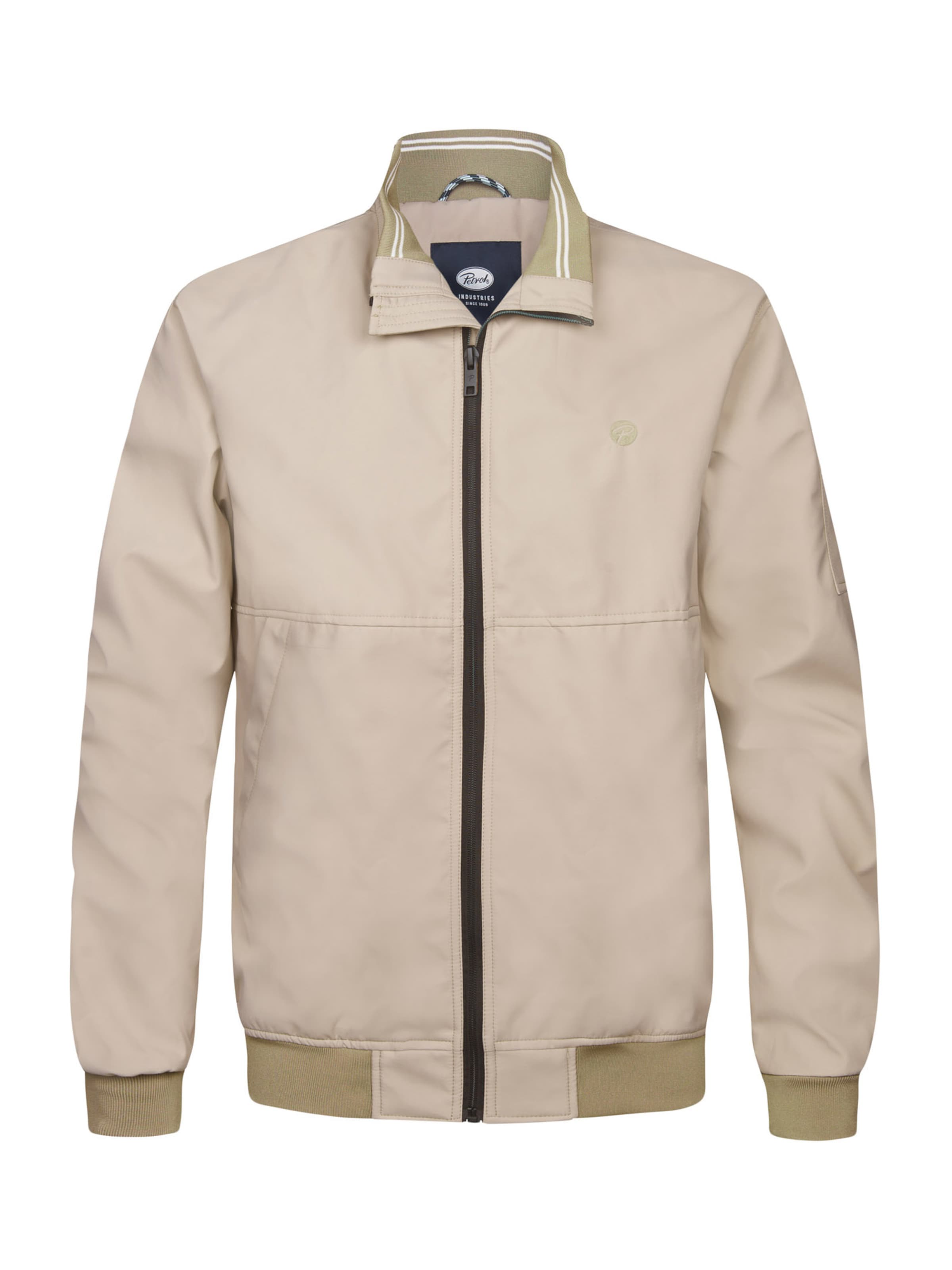 Petrol Industries - Chaqueta de entretiempo en marrón: frente