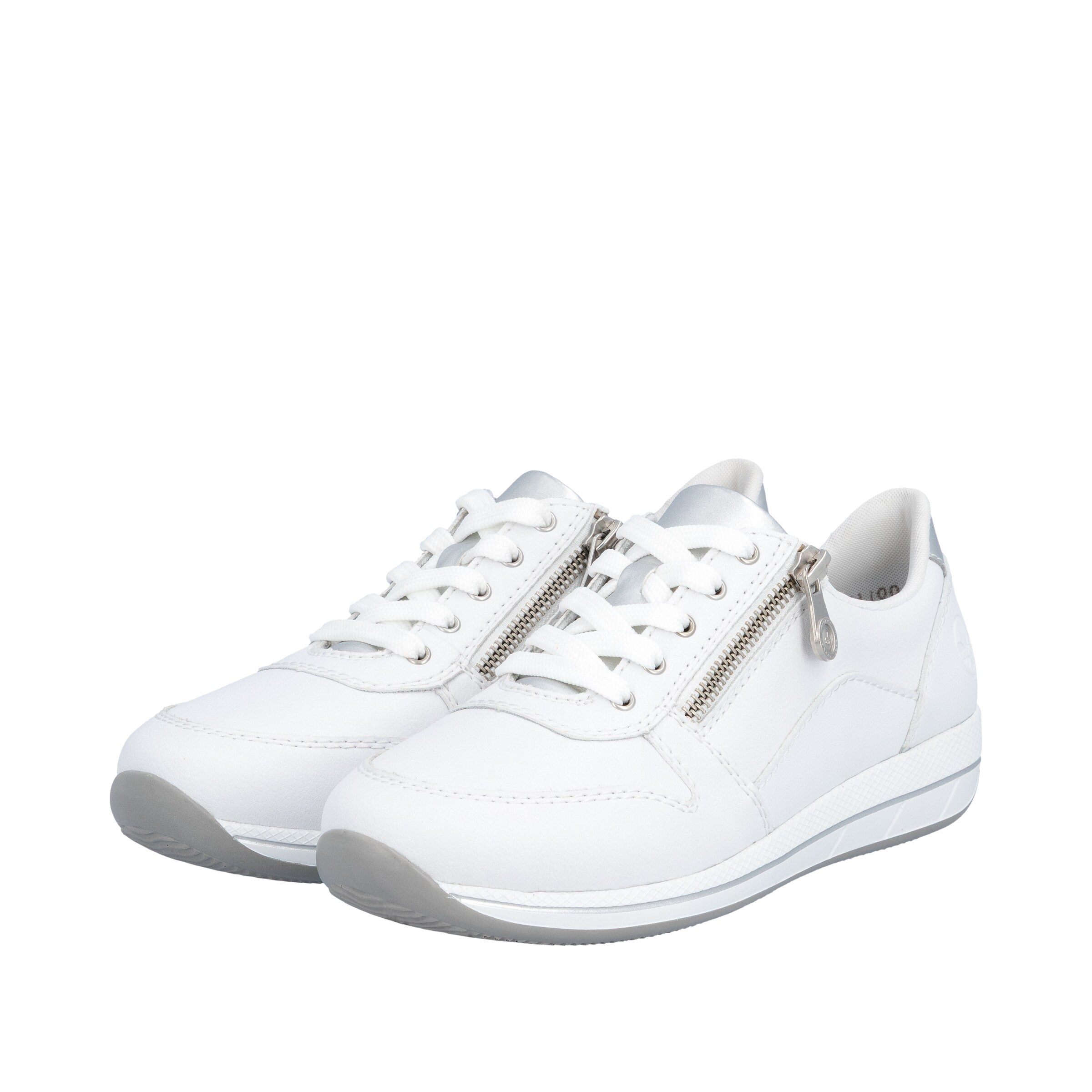 Baskets basses Rieker en blanc